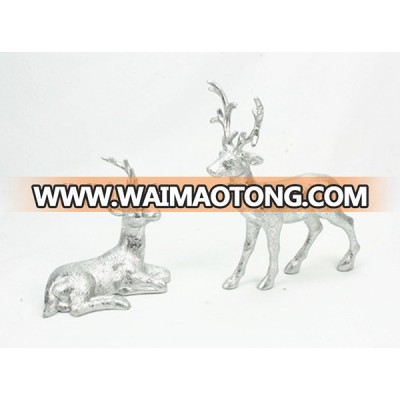 real life plastic outdoor christmas reindeer decorations