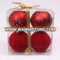 Wholesale good quality plastic Christmas hanging ornament